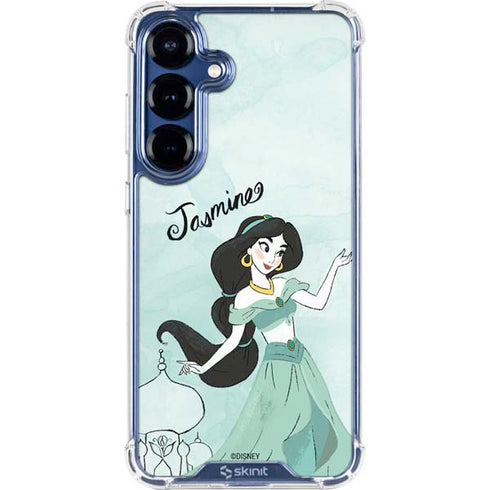 Disney Princess Jasmine Galaxy S25 Clear Case
