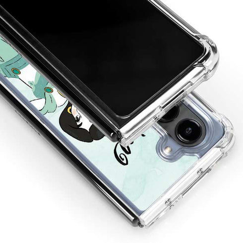 Disney Princess Jasmine Galaxy Z Fold5 5G Clear Case