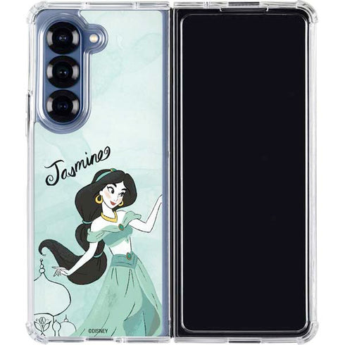 Disney Princess Jasmine Galaxy Z Fold6 Clear Case