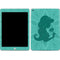 Disney Aladdin Princess Jasmine Silhouette Flower Apple iPad Skin