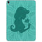 Disney Aladdin Princess Jasmine Silhouette Flower Apple iPad Pro Skin