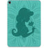 Disney Aladdin Princess Jasmine Silhouette Flower Apple iPad Pro Skin