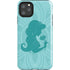 Disney Aladdin Princess Jasmine Silhouette Flower iPhone Cases