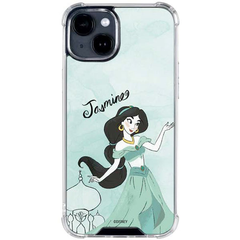 Disney Princess Jasmine iPhone 15 Clear Case