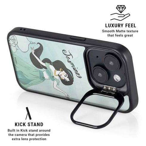Disney Princess Jasmine iPhone 15 Plus Kickstand Case