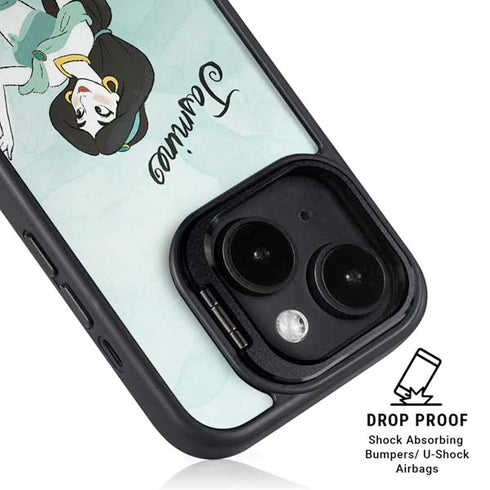 Disney Princess Jasmine iPhone 15 Plus Kickstand Case