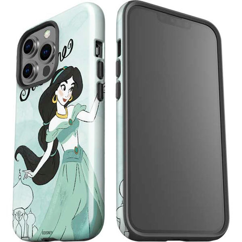 Disney Princess Jasmine iPhone 15 Pro Impact Case
