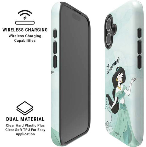 Disney Princess Jasmine iPhone 16 Magsafe Impact Case