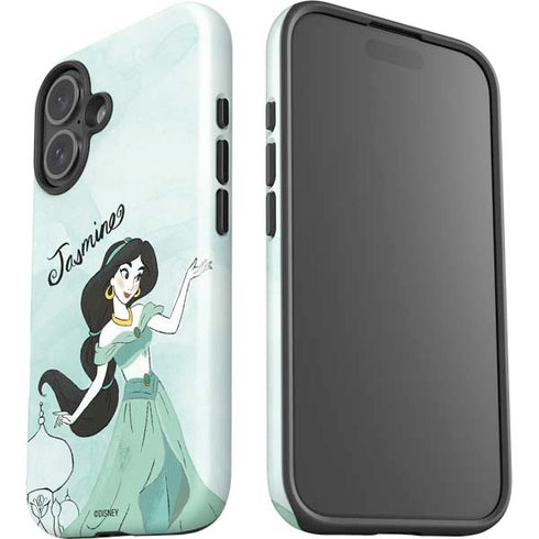 Disney Princess Jasmine iPhone 16 Plus Impact Case