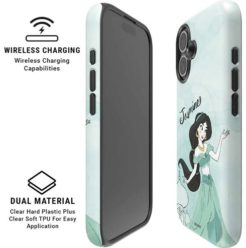 Disney Princess Jasmine iPhone 16 Plus Magsafe Impact Case