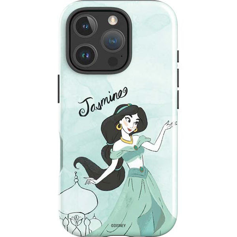Disney Princess Jasmine iPhone 16 Pro Impact Case