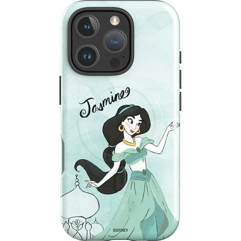 Disney Princess Jasmine iPhone 16 Pro Magsafe Impact Case