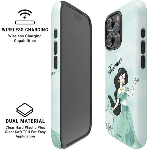 Disney Princess Jasmine iPhone 16 Pro Magsafe Impact Case