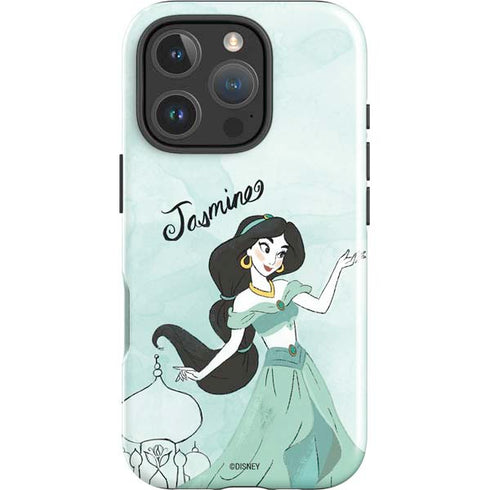 Disney Princess Jasmine iPhone 16 Pro Max Impact Case