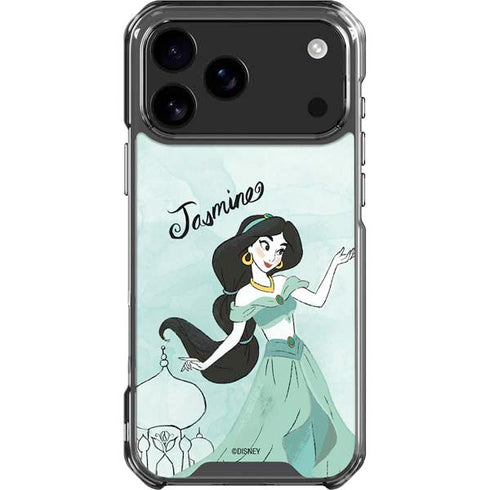 Disney Princess Jasmine iPhone 18 Pro Max Clear Case