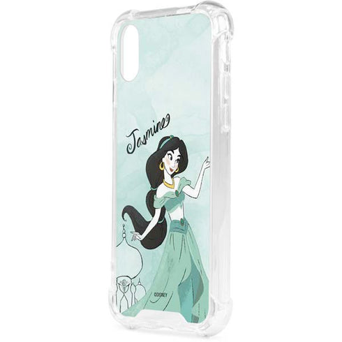 Disney Princess Jasmine iPhone XS Clear Case