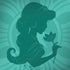 Disney Aladdin Princess Jasmine Silhouette Flower Dell Latitude Skin