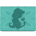 Disney Aladdin Princess Jasmine Silhouette Flower MacBook Skins