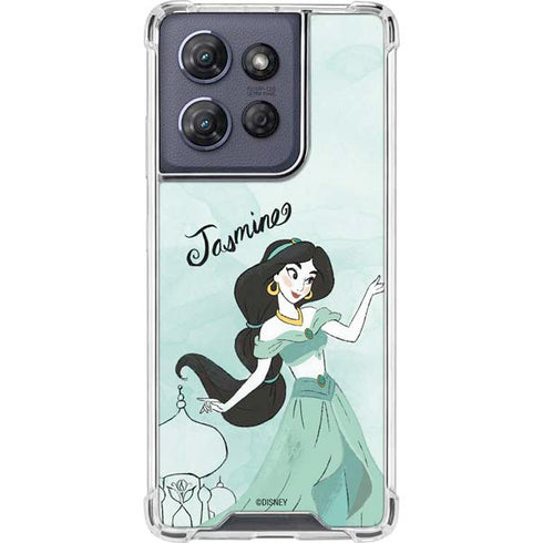 Disney Princess Jasmine Moto G 5G (2025) Clear Case