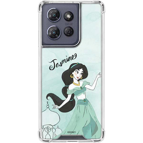 Disney Princess Jasmine Moto G Play 5G (2025) Clear Case