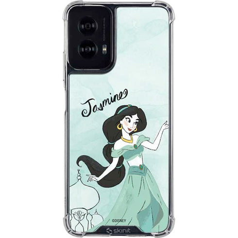 Disney Princess Jasmine Moto G Power 5G (2024) Clear Case