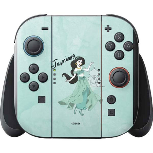 Disney Princess Jasmine Nintendo Switch 2 (2025) with Joy-Con Skin