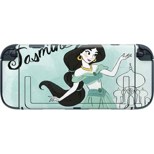 Disney Princess Jasmine Nintendo Switch 2 (2025) with Joy-Con Skin