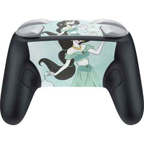 Disney Princess Jasmine Nintendo Switch 2 (2025) Pro Controller Skin