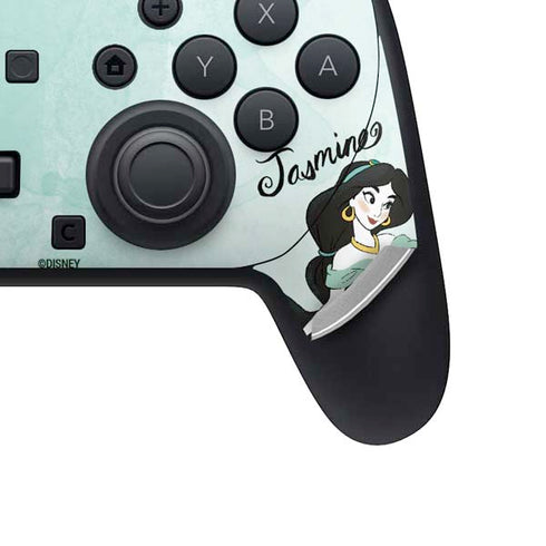 Disney Princess Jasmine Nintendo Switch 2 (2025) Pro Controller Skin