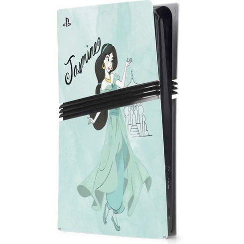 Disney Princess Jasmine PS5 Pro Console Skin