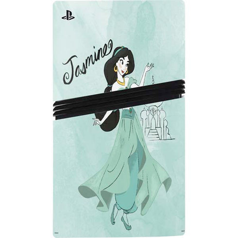 Disney Princess Jasmine PS5 Pro Console Skin