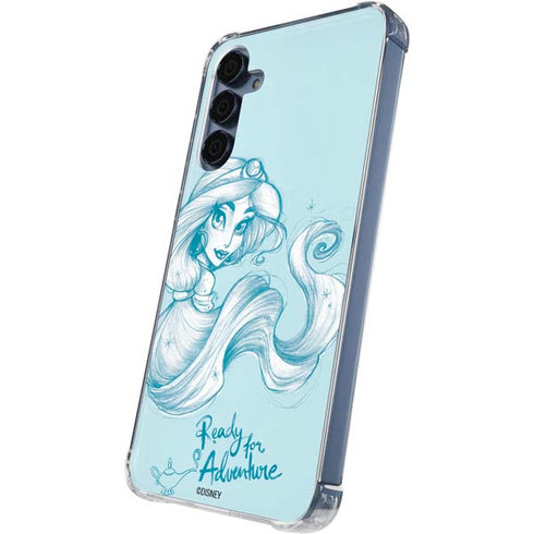 Disney Princess Jasmine Ready for Adventure Art Galaxy A35 5G Clear Case