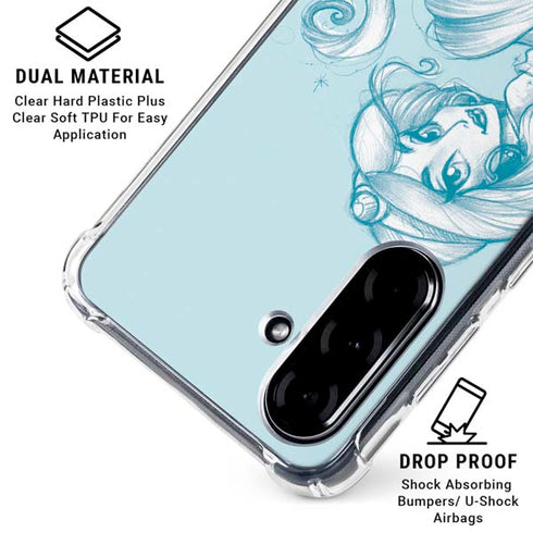 Disney Princess Jasmine Ready for Adventure Art Galaxy A36 5G Clear Case