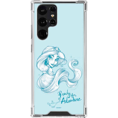 Disney Princess Jasmine Ready for Adventure Art Galaxy S23 Ultra Clear Case