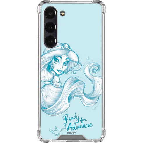 Disney Princess Jasmine Ready for Adventure Art Galaxy S24 FE Clear Case