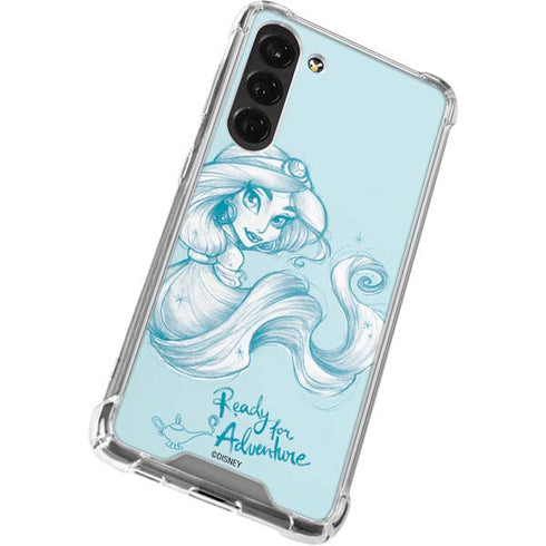 Disney Princess Jasmine Ready for Adventure Art Galaxy S24 FE Clear Case