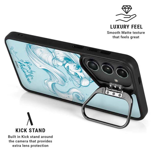Disney Princess Jasmine Ready for Adventure Art Galaxy S25 Kickstand Case