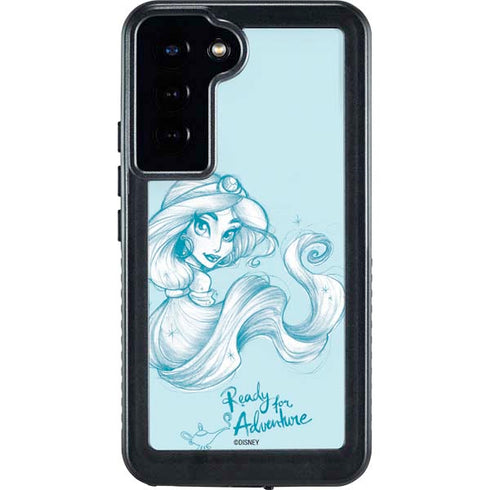 Disney Princess Jasmine Ready for Adventure Art Galaxy S24 Plus Waterproof Case