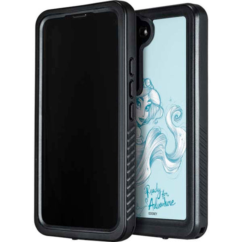 Disney Princess Jasmine Ready for Adventure Art Galaxy S24 Plus Waterproof Case