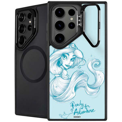 Disney Princess Jasmine Ready for Adventure Art Galaxy S24 Ultra Kickstand Case