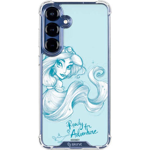 Disney Princess Jasmine Ready for Adventure Art Galaxy S25 Plus Clear Case