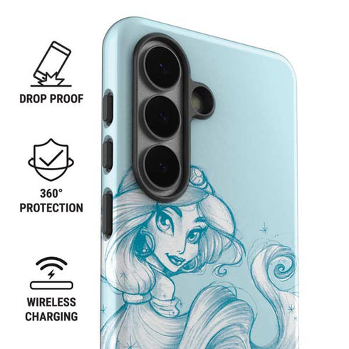 Disney Princess Jasmine Ready for Adventure Art Galaxy S26 Impact Case