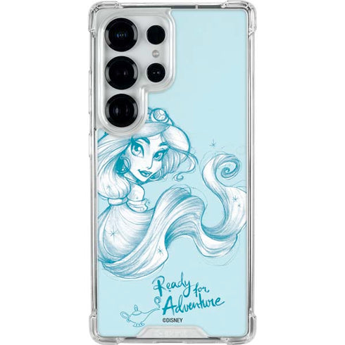 Disney Princess Jasmine Ready for Adventure Art Galaxy S26 Ultra Clear Case