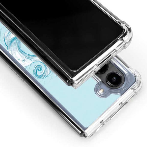 Disney Princess Jasmine Ready for Adventure Art Galaxy Z Fold5 5G Clear Case