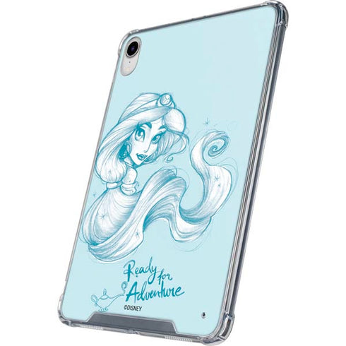 Disney Princess Jasmine Ready for Adventure Art iPad 11th Gen (2025) Clear Case