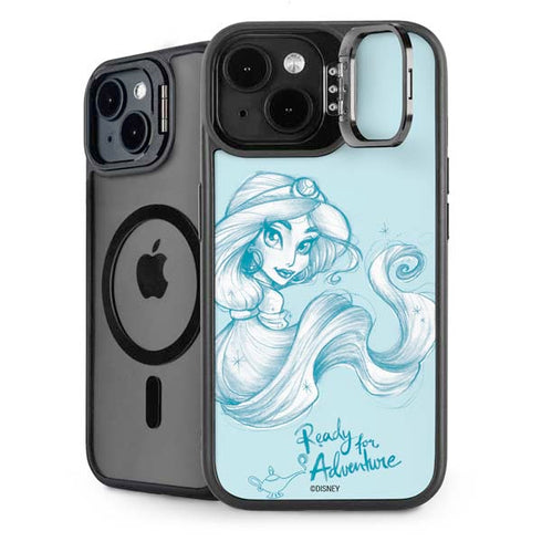 Disney Princess Jasmine Ready for Adventure Art iPhone 14 Kickstand Case