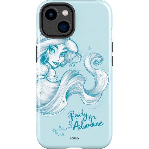 Disney Princess Jasmine Ready for Adventure Art iPhone 15 Impact Case
