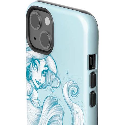 Disney Princess Jasmine Ready for Adventure Art iPhone 15 Impact Case