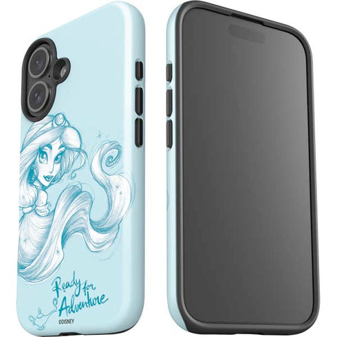 Disney Princess Jasmine Ready for Adventure Art iPhone 16 Plus Impact Case
