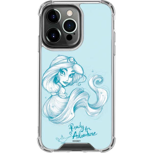 Disney Princess Jasmine Ready for Adventure Art iPhone 16 Pro Clear Case